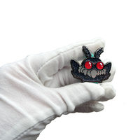 Épinglette en émail personnalisée avec motif animal, badge métallique sur mesure, broche avec logo personnalisé pour vêtements, chapeaux et accessoires