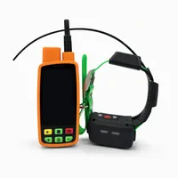 Traceur GPS Eseek pour chiens, localisateur GPS intelligent avec bip pour chien de chasse, grand chien, dispositif tactile, collier tactique avec télécommande