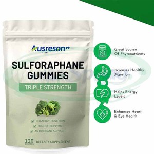 Vitaspring Oem Kruidensupplementen <span class=keywords><strong>Broccoli</strong></span> Sulforafane Gummies Met <span class=keywords><strong>Broccoli</strong></span> <span class=keywords><strong>Extract</strong></span> Gummies Voor Een Goede Gezondheid - Product Image 2