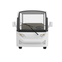 Usine personnalisée 48V 5Kw moteur à courant alternatif 11 sièges alimenté par batterie aéroport touristique électrique Mini navette