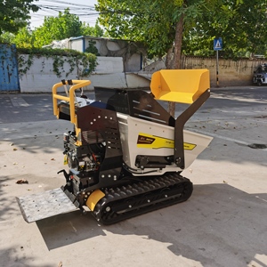Minidumper Autocargable con Orugas para Transporte, Capacidad 500kg, Uso en Jardinería - Product Image 2