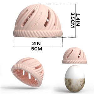 Olla para Cocer Huevos en Forma de Huevo, de Vidrio, Ecológica, Reutilizable, Fácil de Limpiar, Utensilio de Cocina - Product Image 4