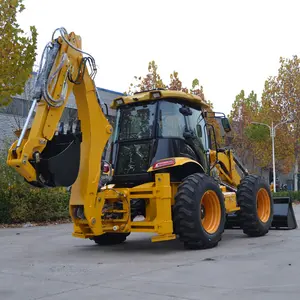 Runtx Earth-Moving Machinery Cheap New Small Mini Towable 2 Ton 2.5 Ton Backhoe Loader Excavator