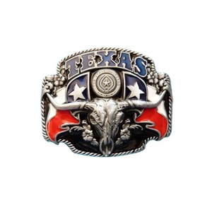 Hebilla de cinturón metálica personalizada para hombre, de aleación de zinc, estilo vintage plateado antiguo, para deportes y motociclismo. - Product Image 5