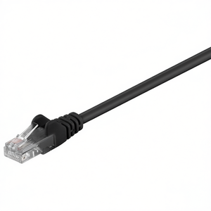 Cat 5e <b>Rj45</b> U Utp Network <b>Cable</b> 50cm Black - Product Image 2