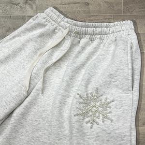 Luxury Oversized Pearl French Terry Running <b>Short</b> Custom Streetwear Sports Pants <b>Shorts</b> Designer Cotton <b>Baggy</b> <b>Shorts</b> De Hombre - Product Image 3