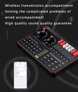 Professionnel G9 Interface usb carte <span class=keywords><strong>son</strong></span> studio d'<span class=keywords><strong>enregistrement</strong></span> pour téléphone <span class=keywords><strong>pc</strong></span> ordinateur Application de Diffusion En Direct - Product Image 4