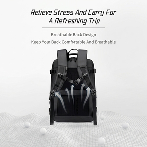 Arctic Hunter Laptop-Rucksack für Reisen aus Polyester, Umweltfreundlich, Wasserdicht, mit Integriertem Vakuumbeutel, Erweiterbar - Product Image 2