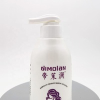 Bouteille de gel douche cosmétique en plastique souple PP de 300 ml (10 oz) avec pompe pulvérisatrice pour shampoing et lotion