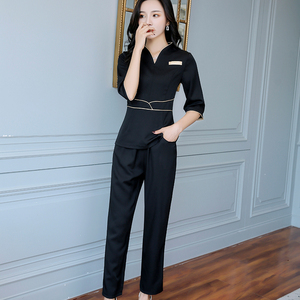 Abbigliamento professionale abito salone di bellezza tecnico abiti <span class=keywords><strong>da</strong></span> <span class=keywords><strong>lavoro</strong></span> pediluvio femminile tecnico abbigliamento estetista abbigliamento massaggio - Product Image 2