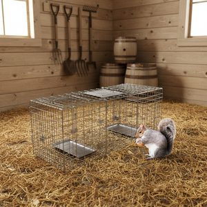 Piège à animaux automatique en acier inoxydable - Étanche et portable pour les gros animaux - Product Image 1