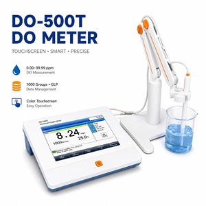 Analyseur d'oxygène dissous de laboratoire DO 500T à lecture continue temporisée automatique, plage <span class=keywords><strong>0</strong></span>-99,99 ppm - Product Image 1