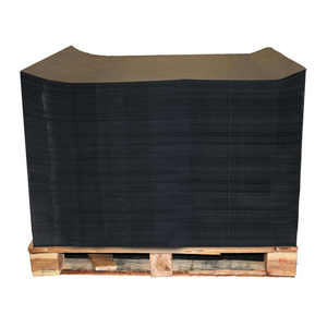 Cartón negro laminado de 700x1000mm con reverso gris - Product Image 2