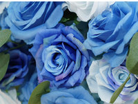 Nouvelle Décoration Florale Moderne pour Scène de Mariage : Rangée de Fleurs d'Hortensia, Allée de Cérémonie, Décoration Suspendue en Soie Artificielle