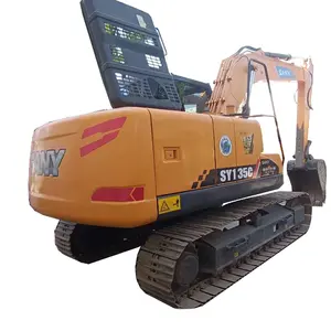 Tốt sellingused Sany 135 bánh xích máy xúc Trái Đất Digger Máy 13.5 tonaextcellent điều kiện thiết bị xây dựng để bán