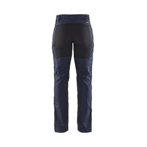 BLAKLADER - 715918458699C32 Pantalones de servicio para mujer elásticos Azul marino oscuro/Negro-PANTALÓN DE TRABAJO EAN 7330509499252 - Product Image 2