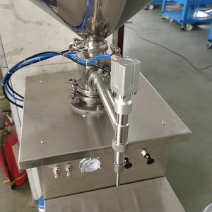 Machine de remplissage liquide pneumatique <span class=keywords><strong>semi</strong></span>-automatique 500ML Machine de remplissage de pâte de crème cosmétique de shampooing avec pédale - Product Image 2