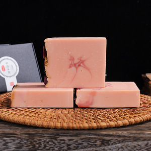 <b>Rose</b> Cold Process Handmade <b>Soap</b> French Petal Scent Essential Oil Cleansing Bath <b>Soap</b> Ready Stock Safe Care - Product Image 3