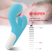10 Mode Electric Vibrator Dildos Kaninchen Sexspielzeug für Vagina Clit Nippel & Anal Stimulation USB-Netzteil