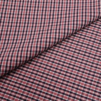 Fil Textile teint de chine 100% coton sergé Plaid popeline tissu pour vêtements femmes