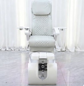 Sillón de masaje eléctrico para pies, sofá de spa para pedicura, sillón de sauna para cuidado de uñas, cama de masaje para pies, sillón de salón de belleza X - Product Image 3