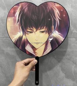 Ventilador de Mano Circular Transparente de Plástico de Doble Cara, Personalizado, de Gran Tamaño, para Fiestas de Apoyo a Ídolos Kpop - Product Image 3