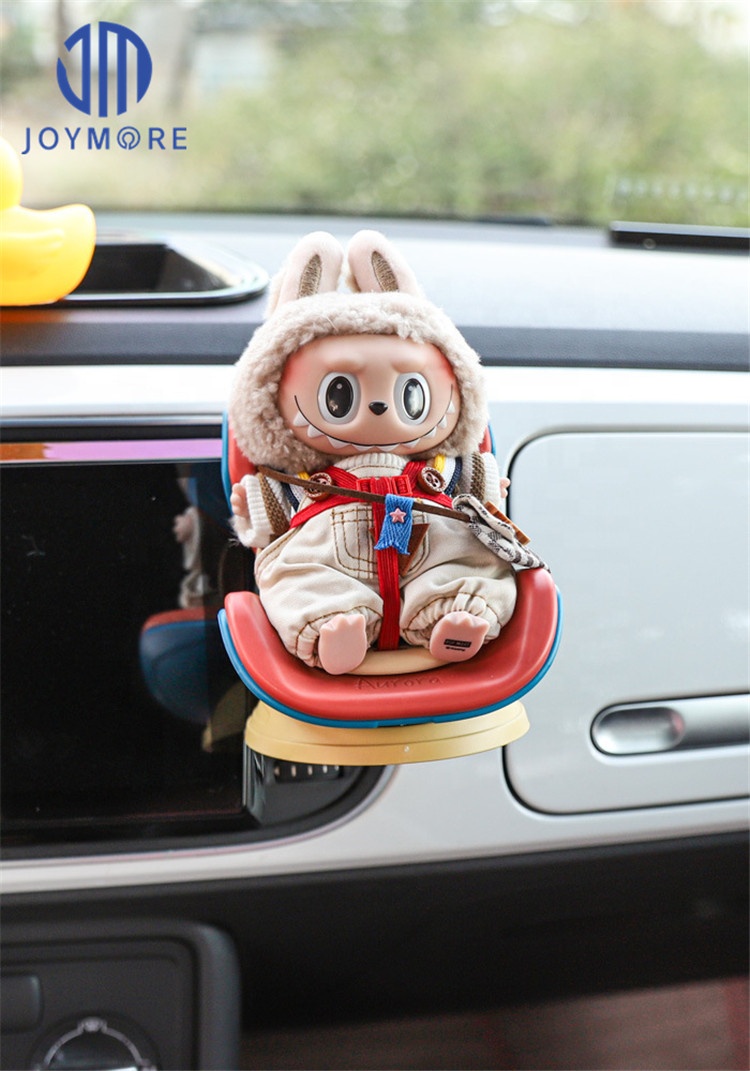 JM Pop Mart Labubu Macaron Cloth Seat Model Decoration