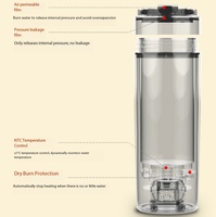 Bouilloire Électrique Portable en Acier Inoxydable – Mini Chauffe-Eau pour la Maison, les Voyages et l'Extérieur