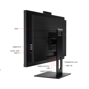 All-in-One PC GTX 1650 Core i7 I9 23.8 27.2นิ้ว AIO PC ตั้งค่าเต็มหน้าจอสัมผัสทั้งหมดในคอมพิวเตอร์พีซีเกม - Product Image 3