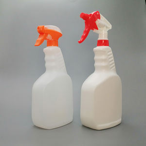 Bouteille pulvérisateur à gâchette manuelle en PEHD blanc de 1 litre, robuste 28/400, <span class=keywords><strong>vide</strong></span>, avec sérigraphie pour liquides chimiques - Product Image 2