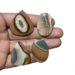 Wholesale Bulk Natural Polychrome Jasper Cabochon Mix Shape Healing Crystal Gemstone Chakra Spiritual Loose For Silver Jewelry - Product Image 4
