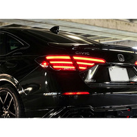 Nouveaux feux arrière de voiture à LED rouges pour la 11e génération 2022-2023, feux de jour
