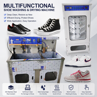 Machine industrielle de lavage et séchage de chaussures, machine de nettoyage de baskets, mini-laveuse de chaussures avec sécheuse
