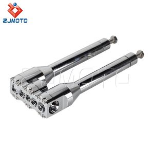 <span class=keywords><strong>Guidon</strong></span> de Moto de Style Thug 2.5 "Pullback pour Harley Softail Dyna Street Bob Sportster CNC Straight 10" 11 "Bar Riser - Product Image 5