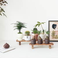 Bloc à couteaux magnétique en bois massif de petite taille, design moderne pour usage intérieur, taille personnalisable, rangement d'outils