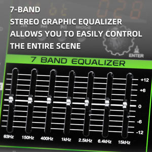 PA8 8-kanaals professionele USB audiomixer console met ingebouwde 256 effecten voor <span class=keywords><strong>DJ</strong></span>, podium, live geluidsopname en studiocontroller - Product Image 3