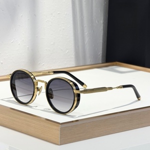 MAYB THE BOULEVARD II 47-24 Gafas de Sol de Alta Calidad para Hombre <span class=keywords><strong>y</strong></span> Mujer, Diseño Clásico Punk de Lujo, Acetato, UV400, con Caja - Product Image 2