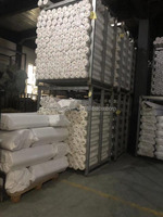 BH haute qualité 100% polyester colle adhésive 45g chaîne tricoté entoilage fusible PES PA entoilage tricoté