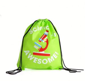 Eco-Friendly Large Polyester <b>Drawstring</b> <b>Backpack</b> Bag for Camping Sport Basketball for Outdoor Activities and Shopping - Product Image 1