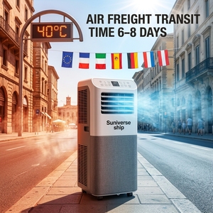 Agente de Envío DDP China-Europa, Aire Acondicionado Portátil de 12000 BTU, Aire Acondicionado Vertical, Entrega Rápida + <span class=keywords><strong>Seguro</strong></span> de Envío Exprés, Soporte 24/7 - Product Image 6