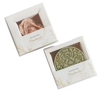 Boîte à savon écologique faite à la main haute Durable carton mat feuille d'or/estampage pour soins de la peau cosmétiques cadeaux expédition