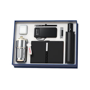 Coffret Cadeau d'Affaires du Groupe Touristique Chinois : Mug à Café, Carnet, Emballage Personnalisé avec Logo, Boîte Coulissante, Promotionnel pour Bureau - Product Image 2