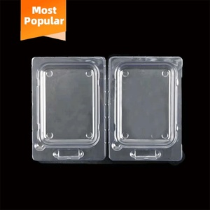 กล่องบรรจุภัณฑ์พลาสติกแบบฝาพับใส PET แบบพกพา HDPE PP ดีไซน์ใหม่ ปรับแต่งได้ - Product Image 2