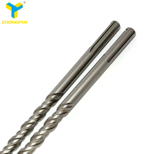 Bê tông điện lõi rỗng <span class=keywords><strong>SDS</strong></span> <span class=keywords><strong>Max</strong></span> khoan bit kích cỡ khác nhau 5mm đến 20mm thẳng Shank Mill quá trình - Product Image 5