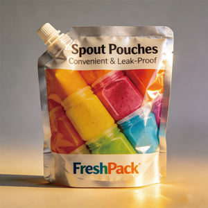 Bolsa Reutilizable de Alta Calidad y Ecológica con Boquilla de Relleno para Almacenamiento de Líquidos, para Alimentos, Jugos, Té y Café - Product Image 3