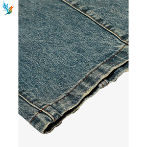 Vaqueros Anchos Personalizados para Hombre, Diseño Retro con Salpicaduras de Tinta, Perforados, de Mezclilla de Algodón, Estilo Hip-Hop Urbano, para Primavera/Otoño - Product Image 6