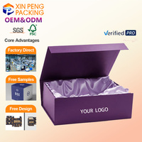 Boîte en carton rigide pliable en carton ondulé écologique pour parfum OEM 2026 XP, emballage personnalisé professionnel pour envoi, boîte cadeau en papier kraft