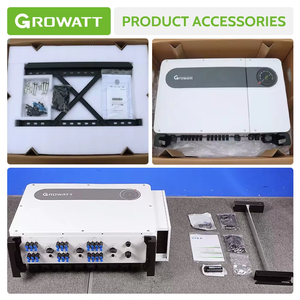 Growatt trên lưới năng lượng mặt trời biến tần 100kw 250Kw 300kw 350kw 3 giai đoạn biến tần lưới-gắn - Product Image 4