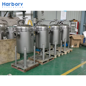 Tùy chỉnh thiết kế 02 kích thước 3 4 6 8 12 đa túi lọc vỏ chất lỏng thép không gỉ túi lọc nhà ở cho lọc chất lỏng - Product Image 1