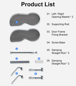 Accessoires de <span class=keywords><strong>cuisine</strong></span> HNOSS, design moderne, coin magique, tiroir coulissant intérieur, tiroir coulissant <span class=keywords><strong>d</strong></span>'<span class=keywords><strong>angle</strong></span> - Product Image 4
